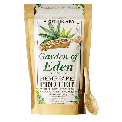 Proteína en polvo con CBD + Superfoods | Garden of Eden
