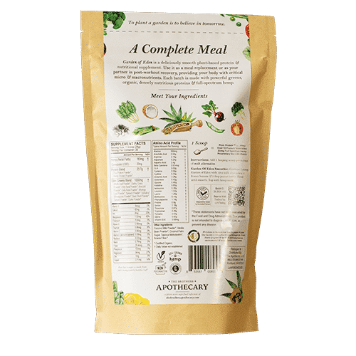 Proteína en polvo con CBD + Superfoods | Garden of Eden