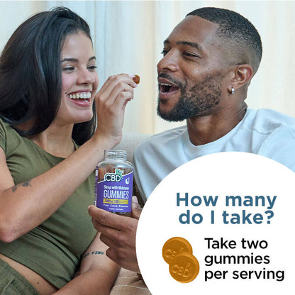 CBD + Melatonin Sleep Gummies 1,500mg