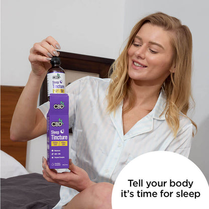 Tintura Sleep CBD + CBN Broad Spectrum (1,000-2,000 mg)