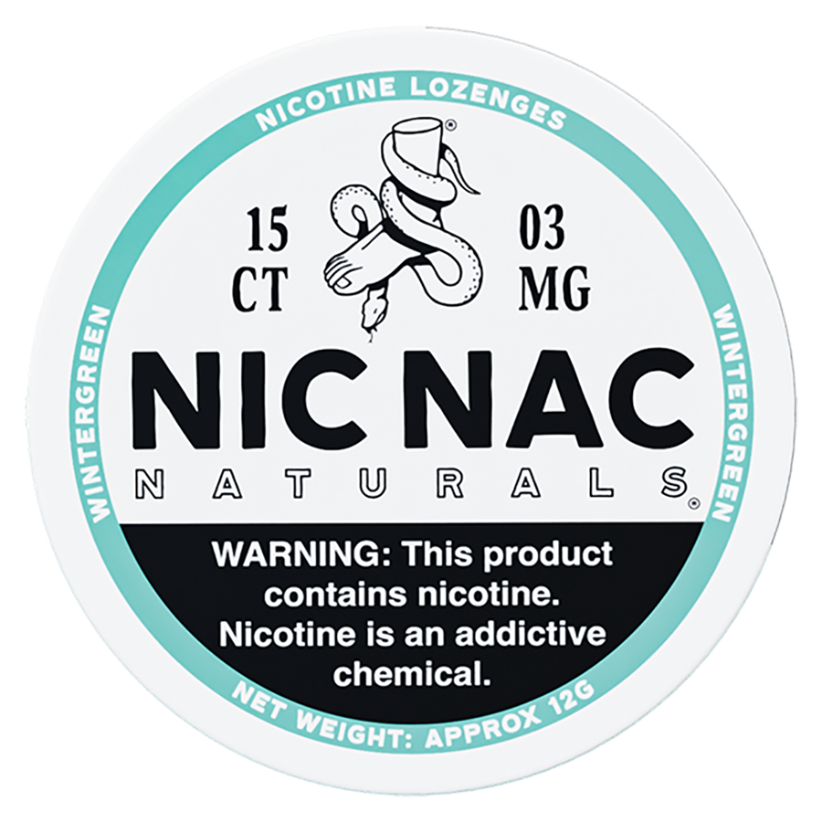 Nic Nac | Menta Wintergreen 3MG-6MG Nicotina