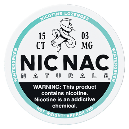 Nic Nac | Menta Wintergreen 3MG-6MG Nicotina