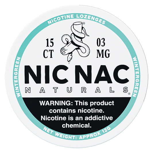 Nic Nac | Menta Wintergreen 3MG-6MG Nicotina