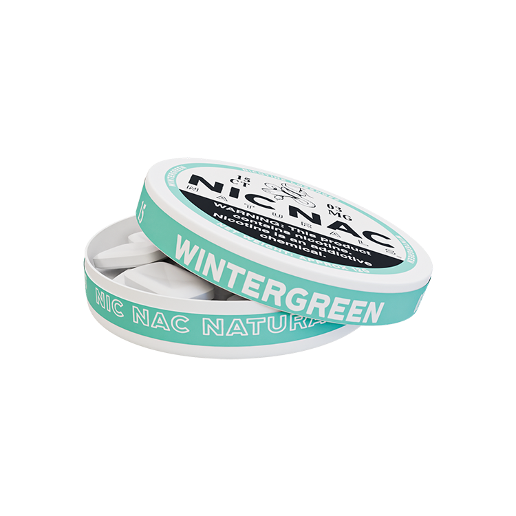 Nic Nac | Menta Wintergreen 3MG-6MG Nicotina